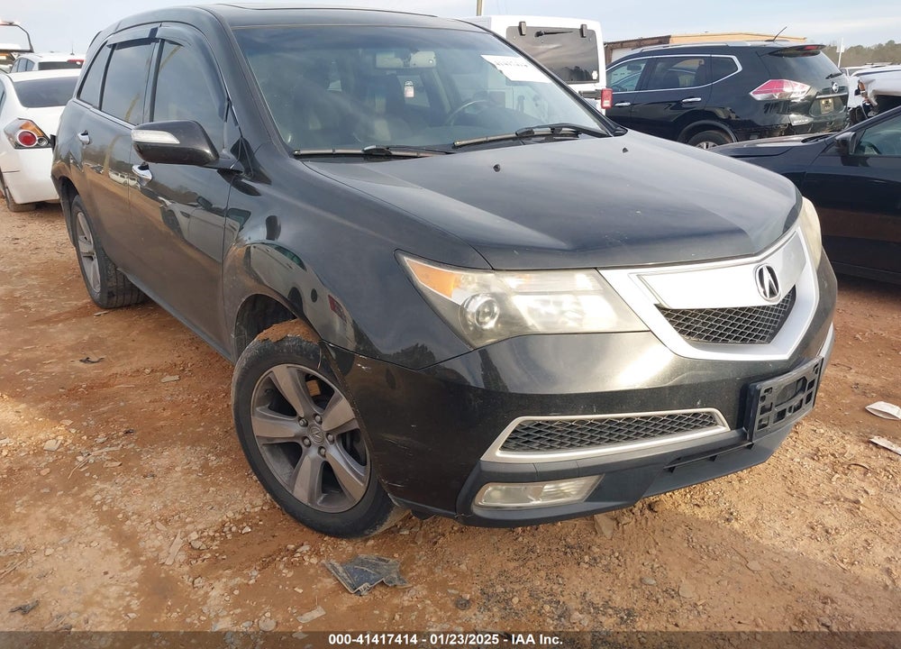 2011 ACURA MDX VIN: 2HNYD2H2XBH514648