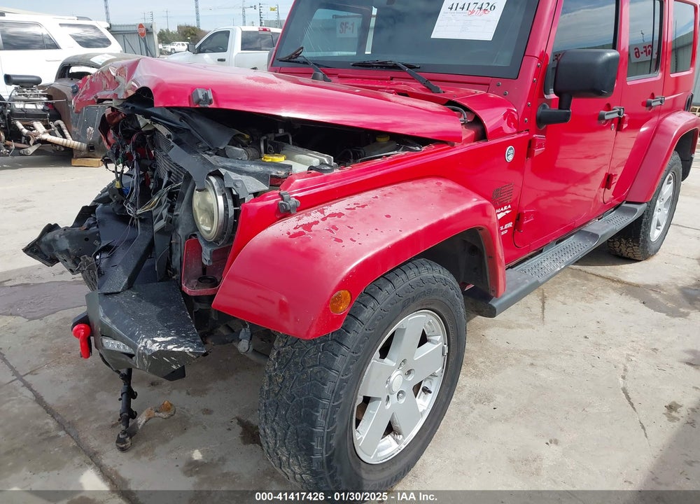 2012 JEEP WRANGLER UNLIMITED SAHARA VIN: 1C4BJWEG6CL232619