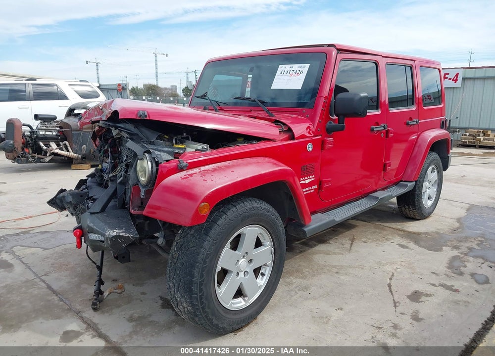 2012 JEEP WRANGLER UNLIMITED SAHARA VIN: 1C4BJWEG6CL232619