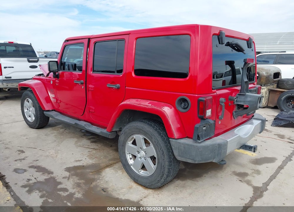 2012 JEEP WRANGLER UNLIMITED SAHARA VIN: 1C4BJWEG6CL232619
