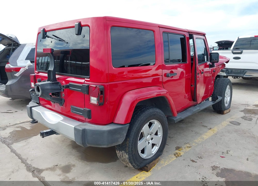 2012 JEEP WRANGLER UNLIMITED SAHARA VIN: 1C4BJWEG6CL232619