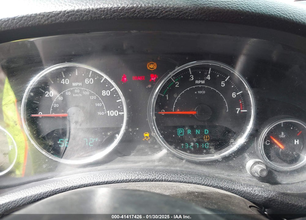 2012 JEEP WRANGLER UNLIMITED SAHARA VIN: 1C4BJWEG6CL232619