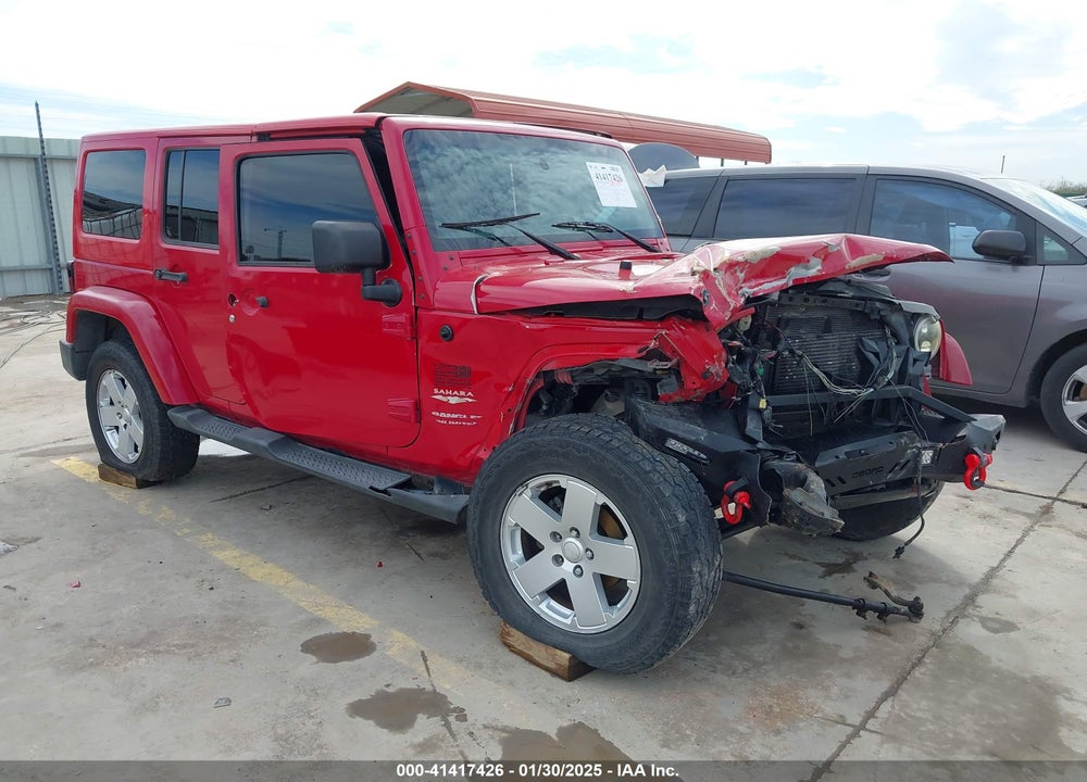 2012 JEEP WRANGLER UNLIMITED SAHARA VIN: 1C4BJWEG6CL232619
