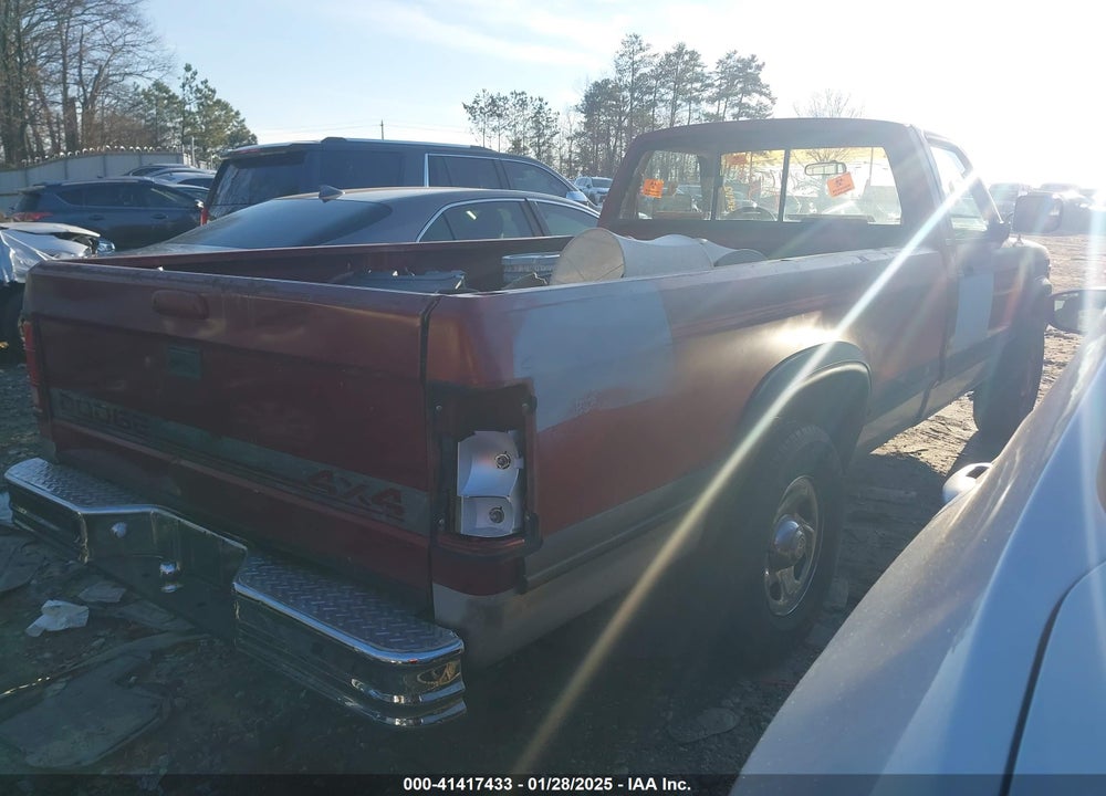 1995 DODGE DAKOTA VIN: 1B7GG26Y9SS242912