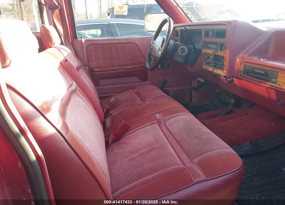 1995 DODGE DAKOTA VIN: 1B7GG26Y9SS242912