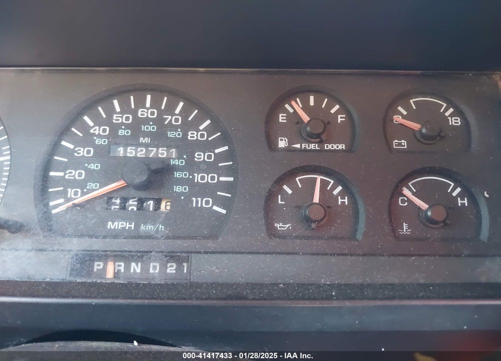 1995 DODGE DAKOTA VIN: 1B7GG26Y9SS242912