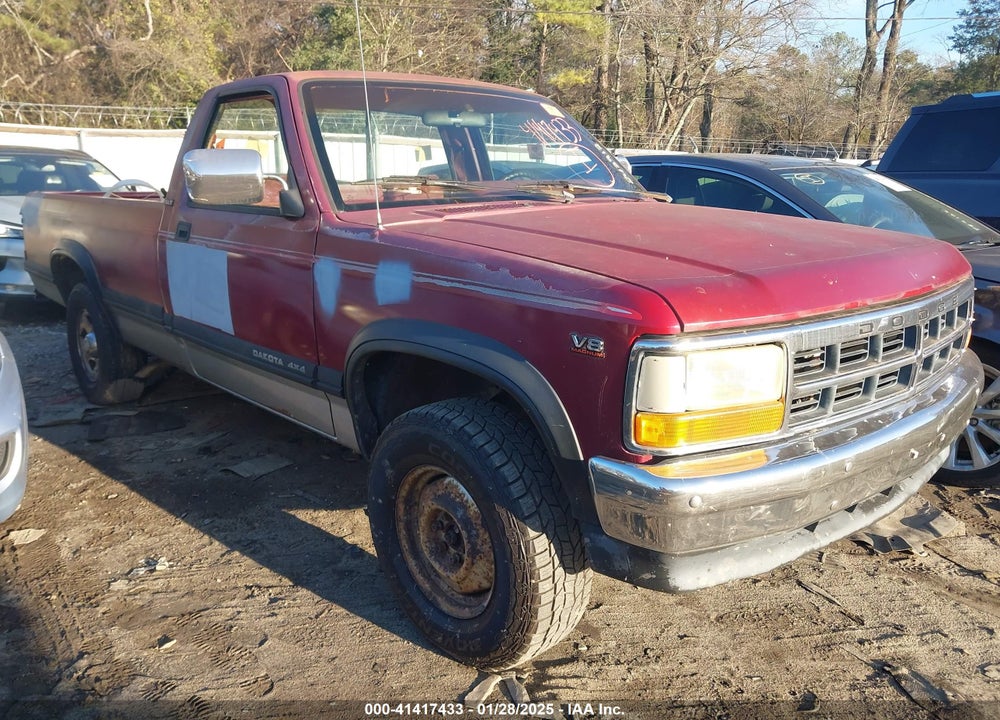 1995 DODGE DAKOTA VIN: 1B7GG26Y9SS242912