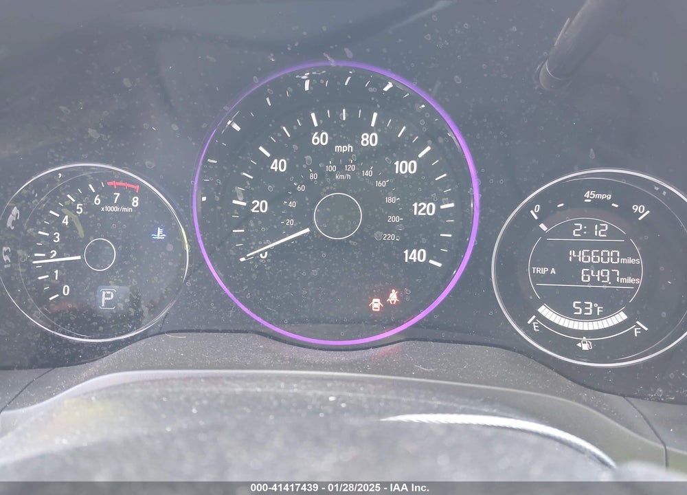 2016 HONDA HR-V EX VIN: 3CZRU6H50GM756489
