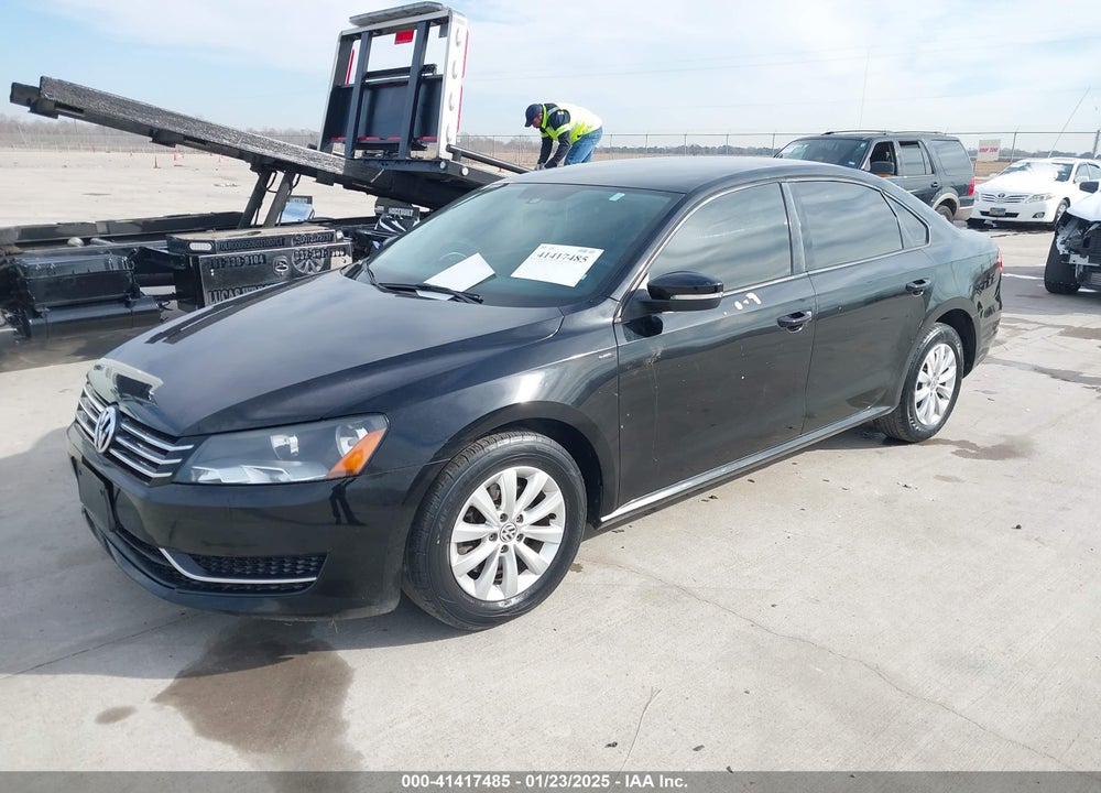 2014 VOLKSWAGEN PASSAT 1.8T WOLFSBURG EDITION VIN: 1VWAT7A33EC101730