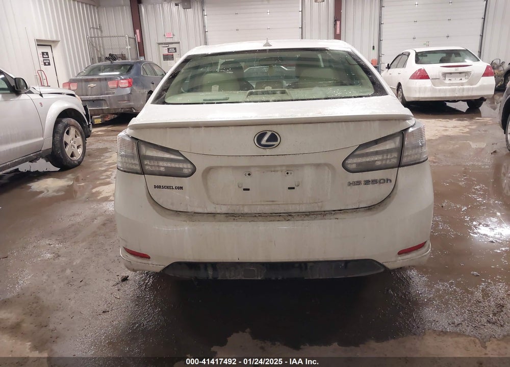2011 LEXUS HS 250H VIN: JTHBB1BA9B2043482
