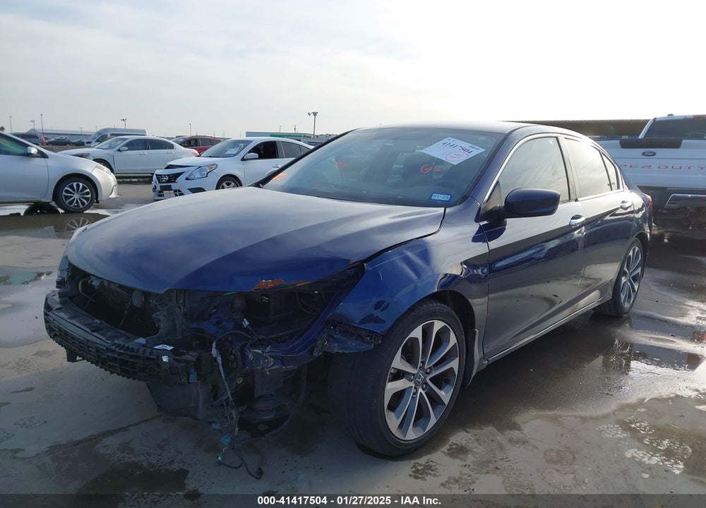 2015 HONDA ACCORD SPORT VIN: 1HGCR2F51FA250112