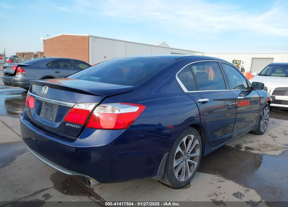 2015 HONDA ACCORD SPORT VIN: 1HGCR2F51FA250112