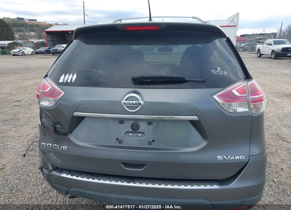 2015 NISSAN ROGUE SV VIN: 5N1AT2MK4FC845407