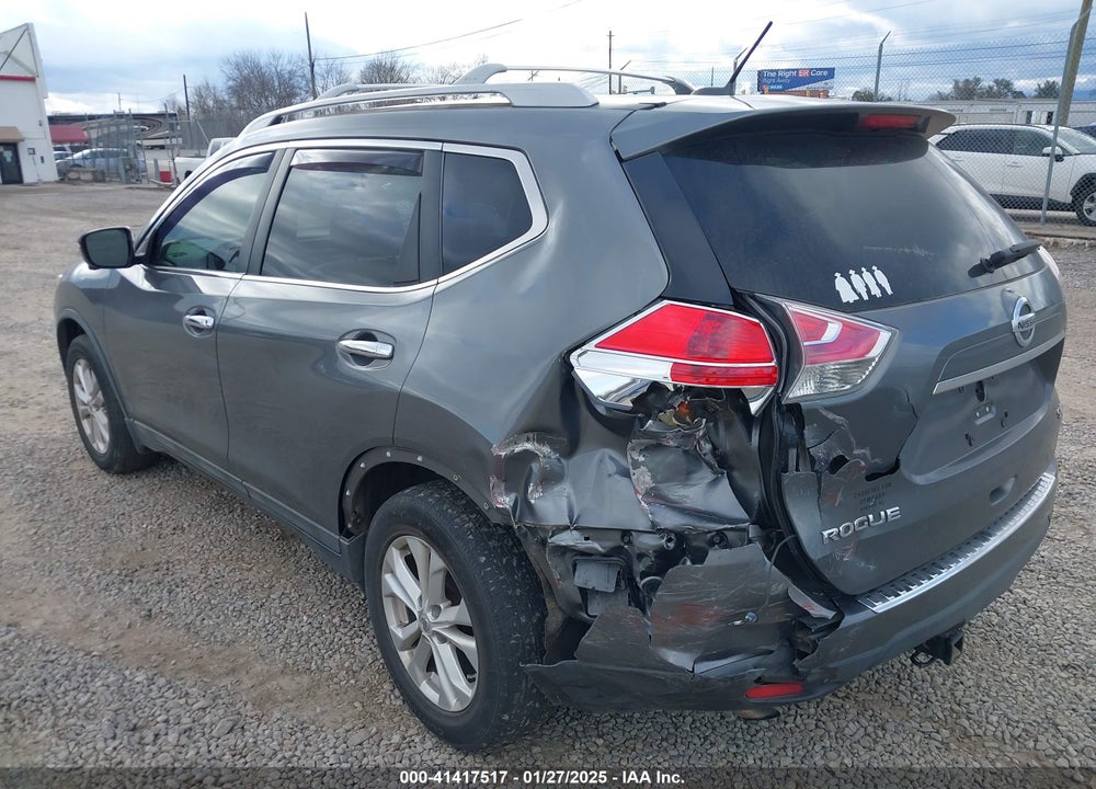 2015 NISSAN ROGUE SV VIN: 5N1AT2MK4FC845407