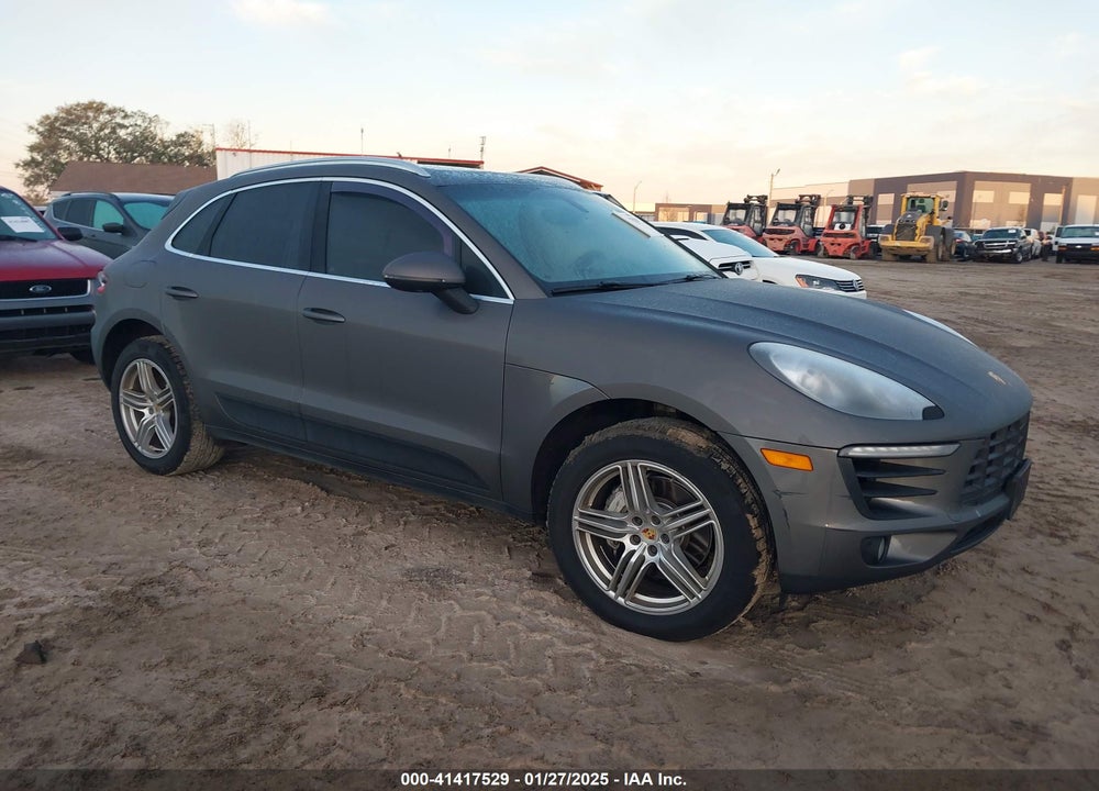 2016 PORSCHE MACAN S VIN: WP1AB2A5XGLB57725