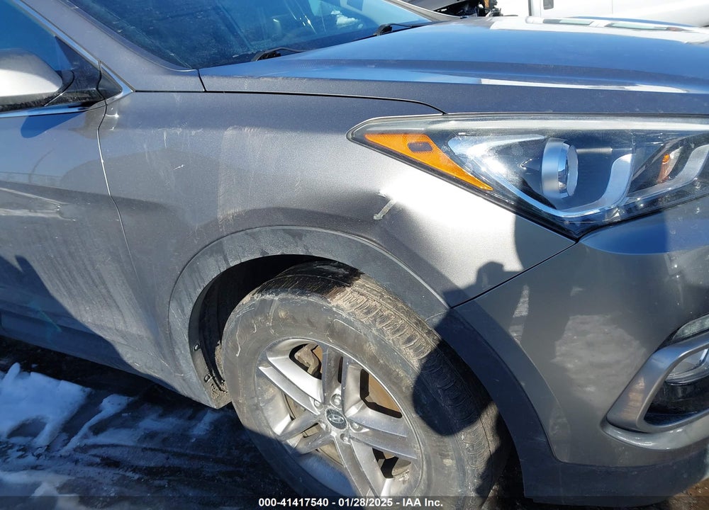 2017 HYUNDAI SANTA FE SPORT 2.4L VIN: 5XYZUDLB7HG432770