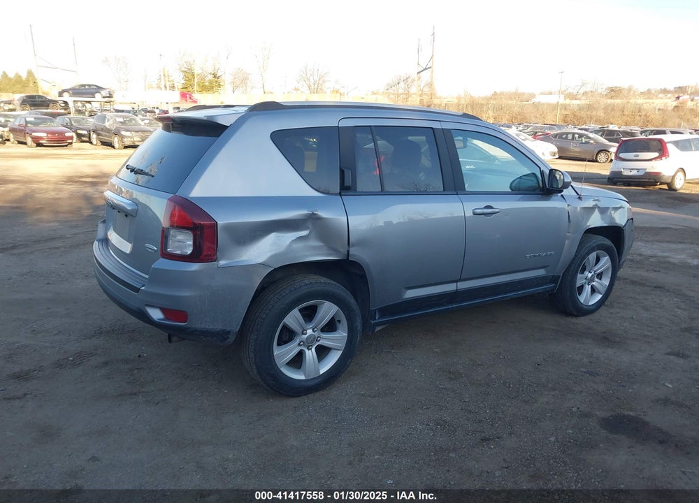 2016 JEEP COMPASS LATITUDE VIN: 1C4NJDEB6GD725545