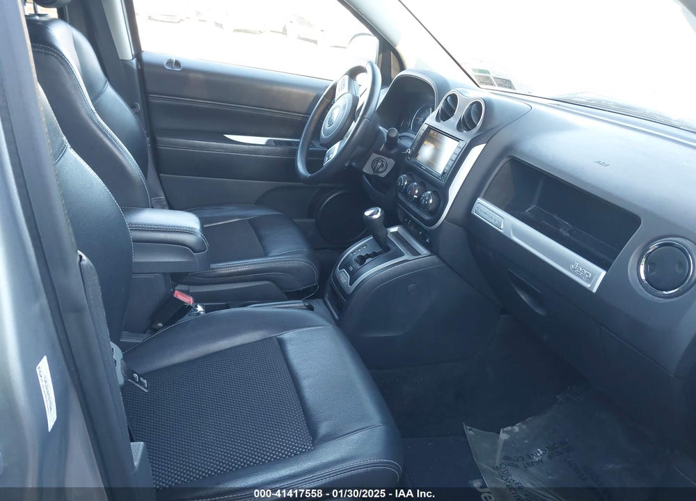 2016 JEEP COMPASS LATITUDE VIN: 1C4NJDEB6GD725545