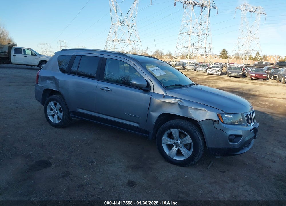 2016 JEEP COMPASS LATITUDE VIN: 1C4NJDEB6GD725545