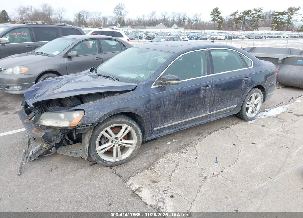 2013 VOLKSWAGEN PASSAT VIN: 1VWCN7A39DC094168