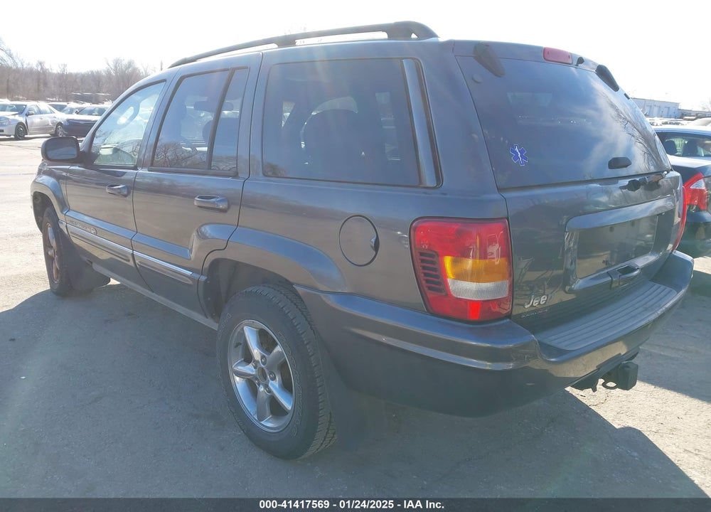 2004 JEEP GRAND CHEROKEE OVERLAND VIN: 1J8GW68J94C138369