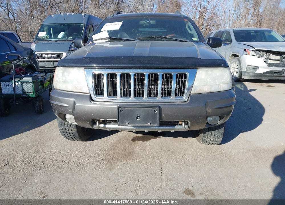 2004 JEEP GRAND CHEROKEE OVERLAND VIN: 1J8GW68J94C138369