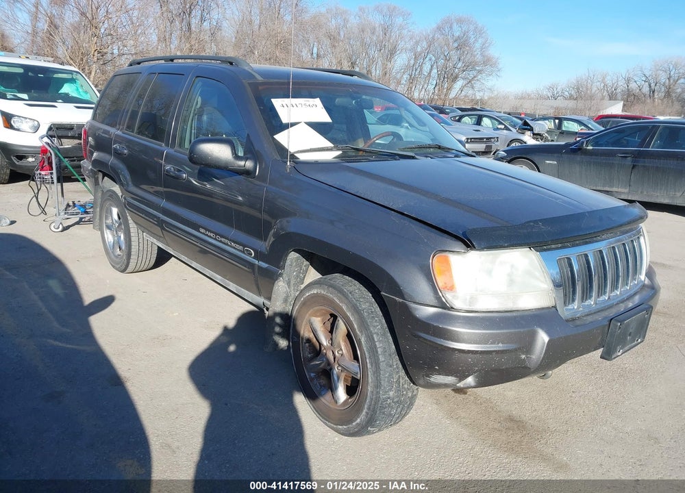 2004 JEEP GRAND CHEROKEE OVERLAND VIN: 1J8GW68J94C138369