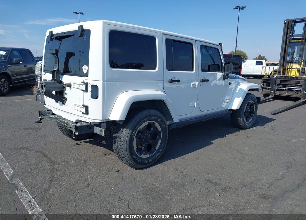 2014 JEEP WRANGLER UNLIMITED POLAR EDITION VIN: 1C4BJWEG3EL182863