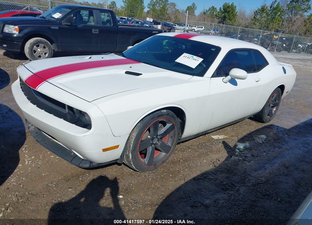 2013 DODGE CHALLENGER VIN: 2C3CDYAG2DH510772
