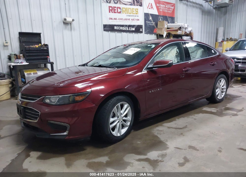 2016 CHEVROLET MALIBU VIN: 1G1ZE5ST8GF328876