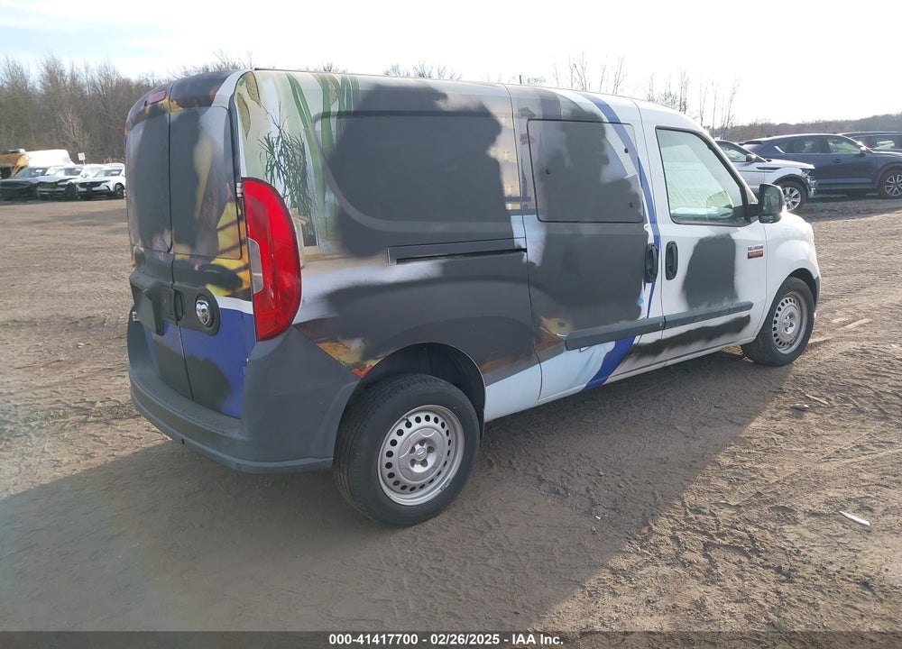 2016 RAM PROMASTER CITY TRADESMAN VIN: ZFBERFAT1G6C26374