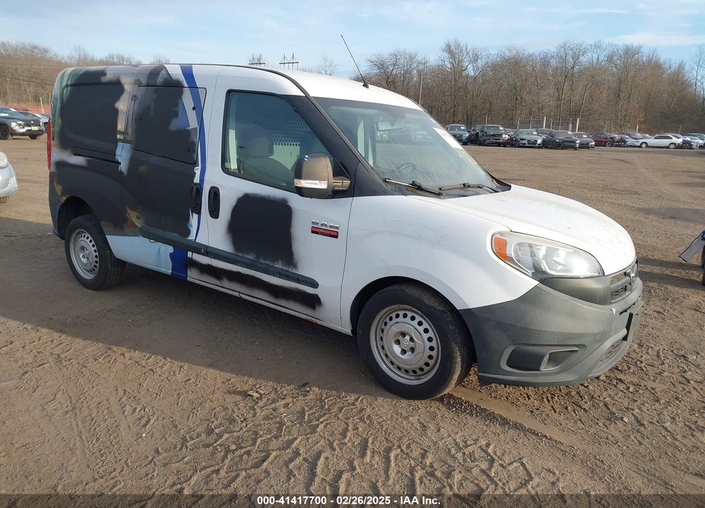 2016 RAM PROMASTER CITY TRADESMAN VIN: ZFBERFAT1G6C26374