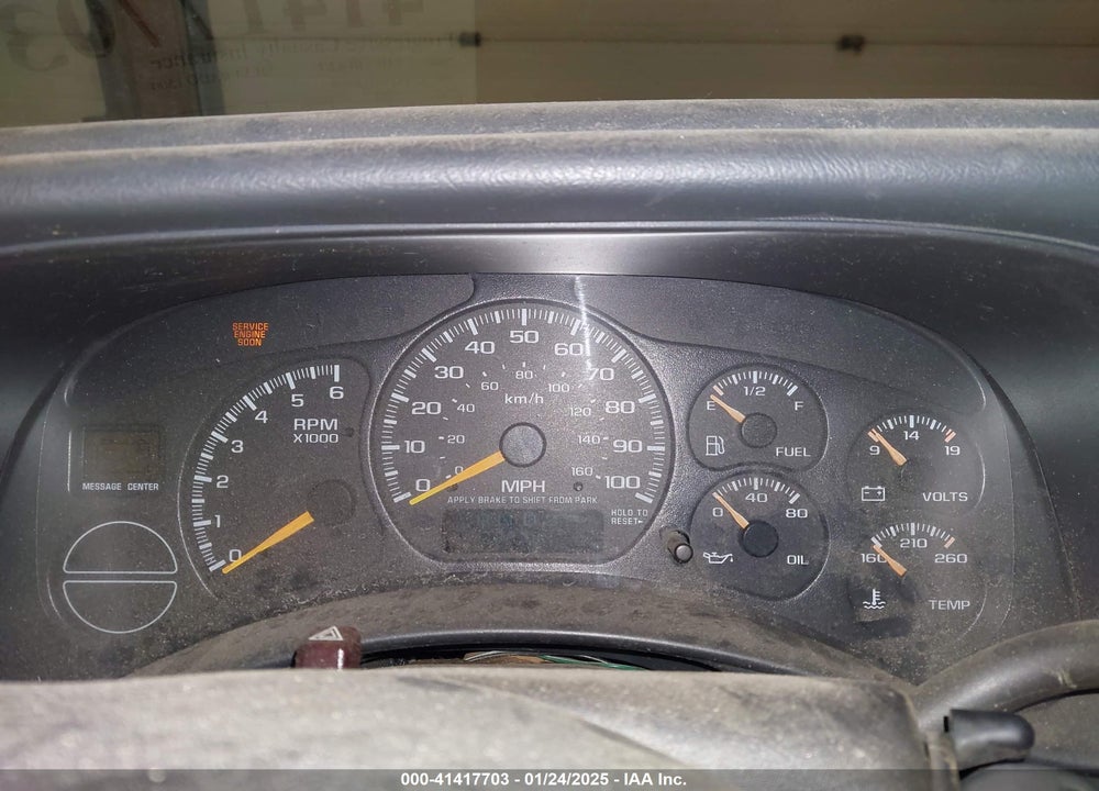 2000 CHEVROLET SILVERADO 1500 VIN: 2GCEK19T2Y1409278