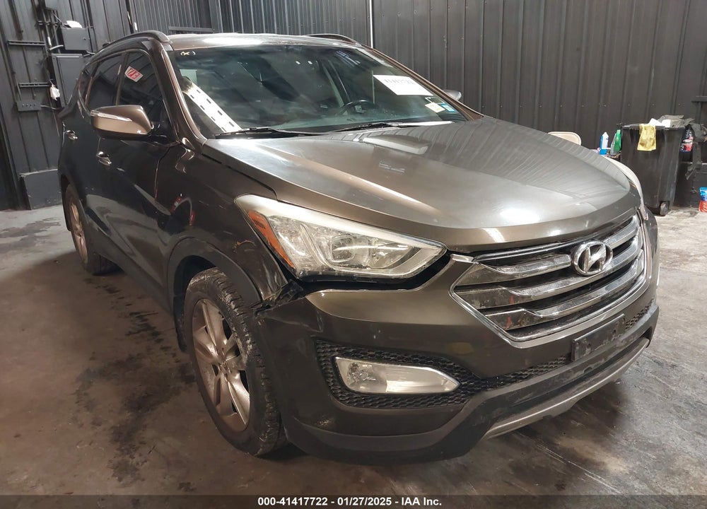 2013 HYUNDAI SANTA FE SPORT 2.0T VIN: 5XYZU3LA1DG077414