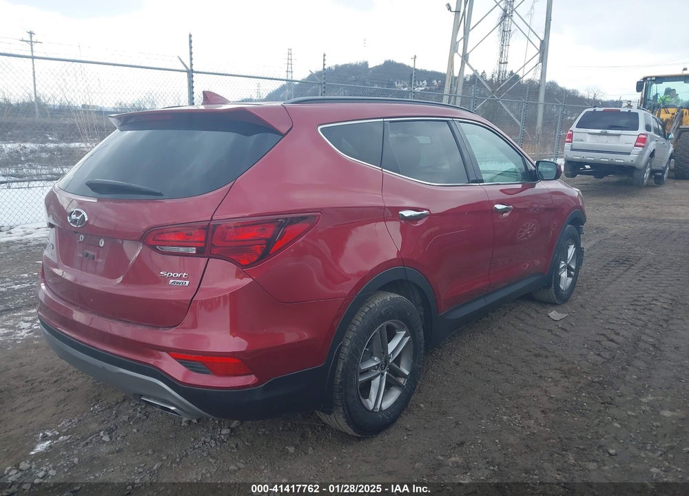 2017 HYUNDAI SANTA FE SPORT 2.4L VIN: 5XYZUDLB9HG499452