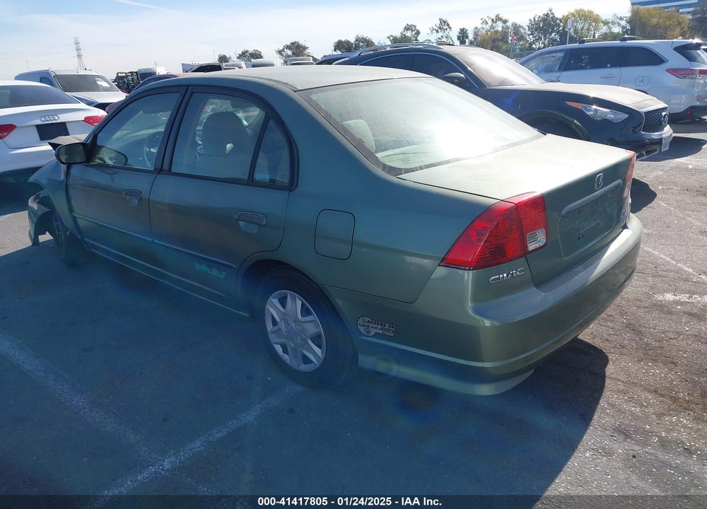2004 HONDA CIVIC VIN: 1HGEN26524L000352