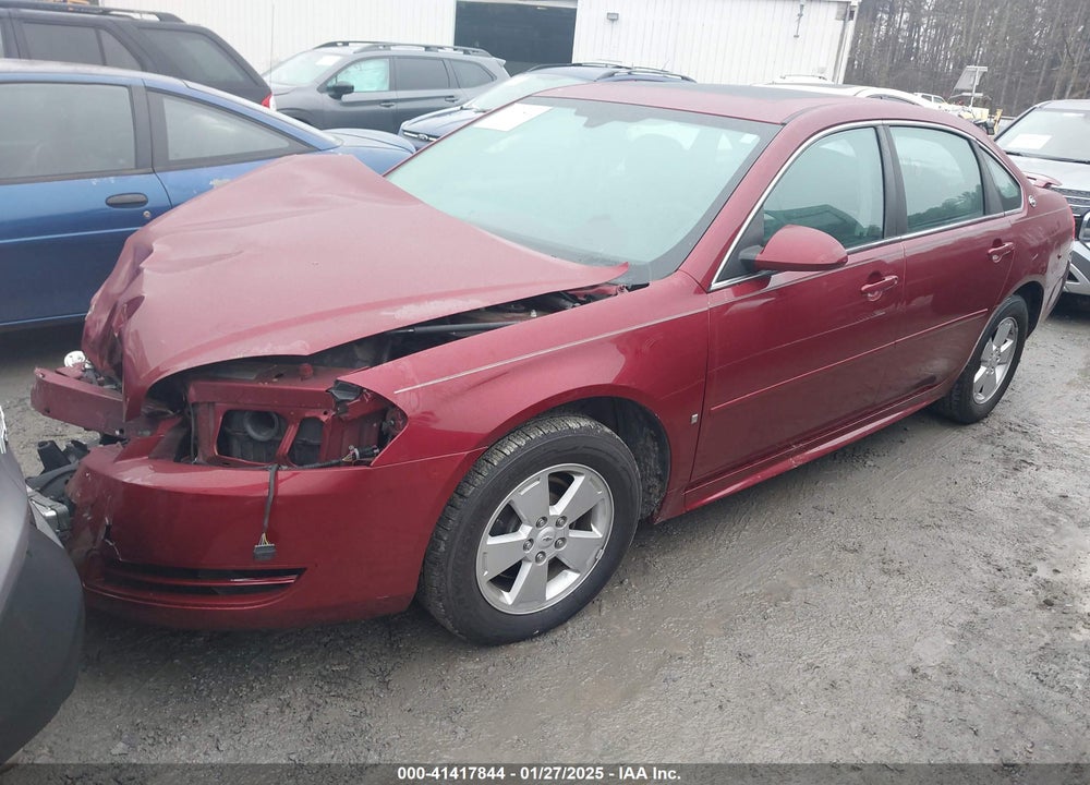 2009 CHEVROLET IMPALA VIN: 2G1WT57K691315921