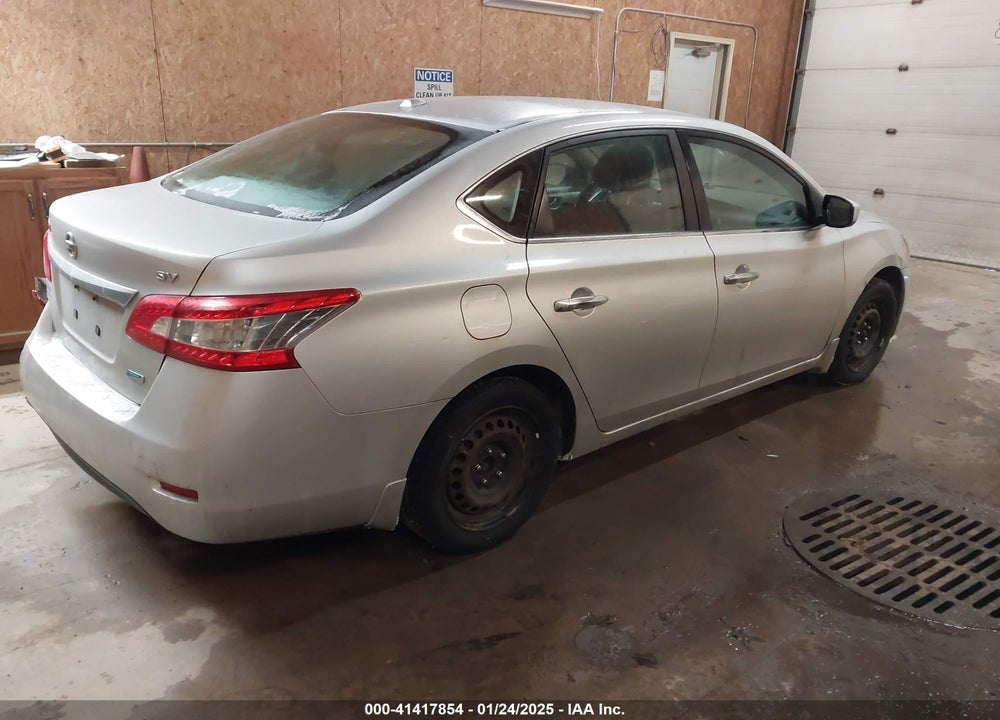 2013 NISSAN SENTRA SV VIN: 3N1AB7AP5DL708582