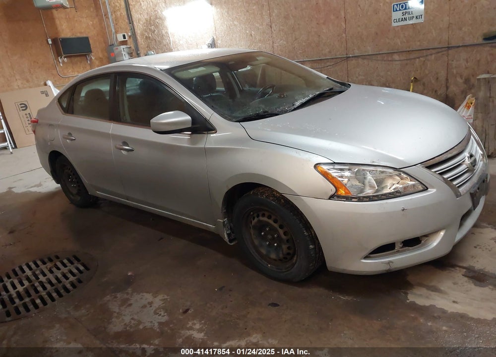2013 NISSAN SENTRA SV VIN: 3N1AB7AP5DL708582