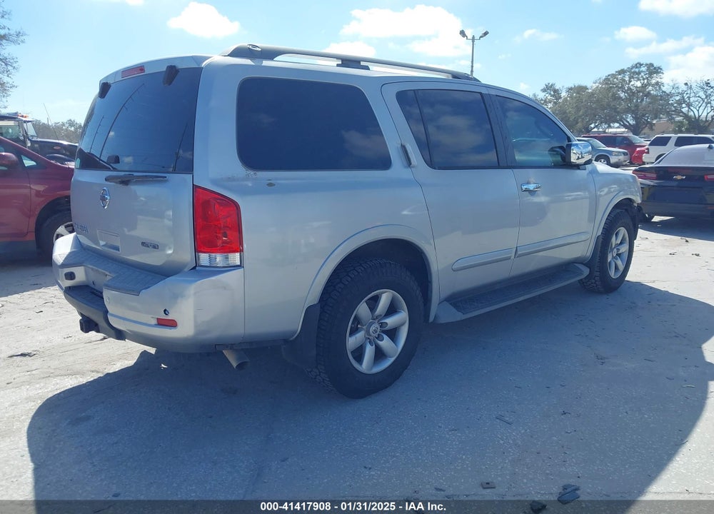 2011 NISSAN ARMADA SV VIN: 5N1BA0ND4BN601138