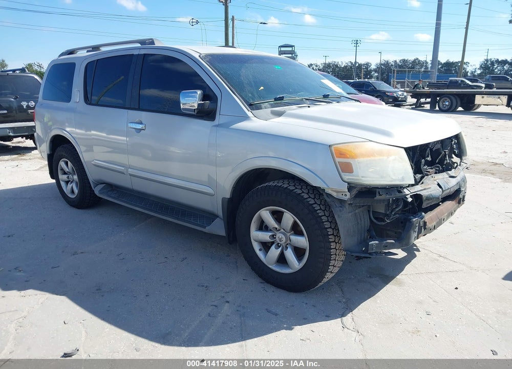 2011 NISSAN ARMADA SV VIN: 5N1BA0ND4BN601138