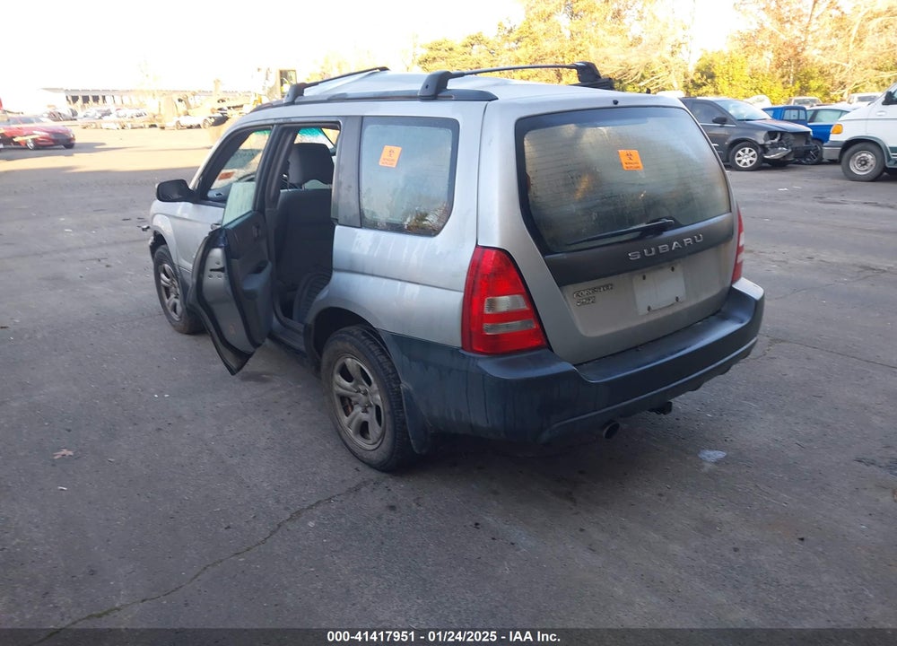 2005 SUBARU FORESTER VIN: JF1SG63655H718942