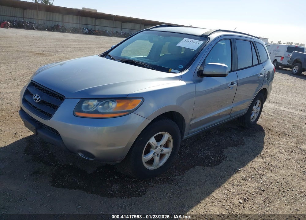 2008 HYUNDAI SANTA FE GLS VIN: 5NMSG13D58H160279