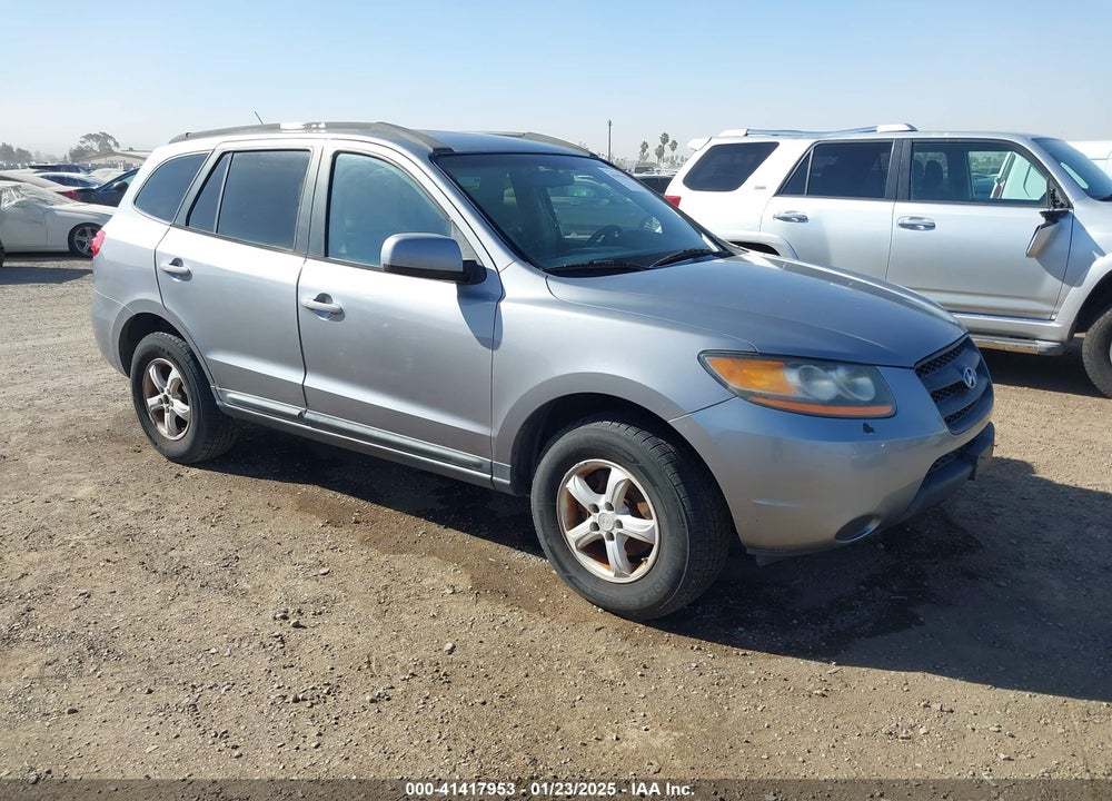 2008 HYUNDAI SANTA FE GLS VIN: 5NMSG13D58H160279