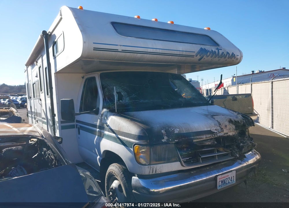 1995 FORD ECONOLINE E350 CUTAWAY VAN VIN: 1FDKE30G4SHB09554