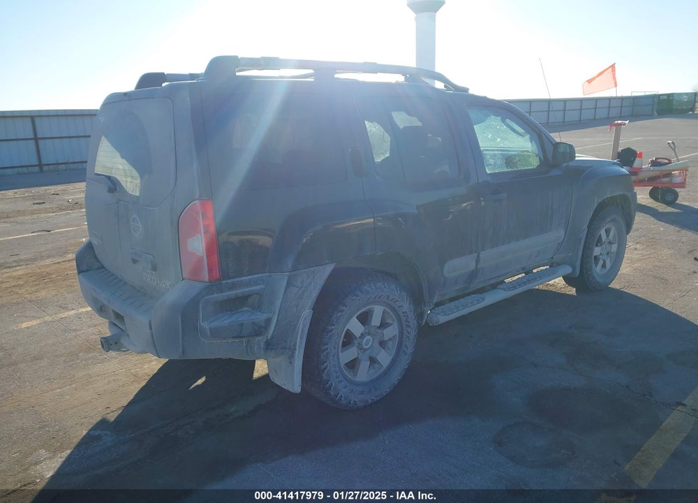 2011 NISSAN XTERRA PRO - 4X VIN: 5N1AN0NW9BC504496