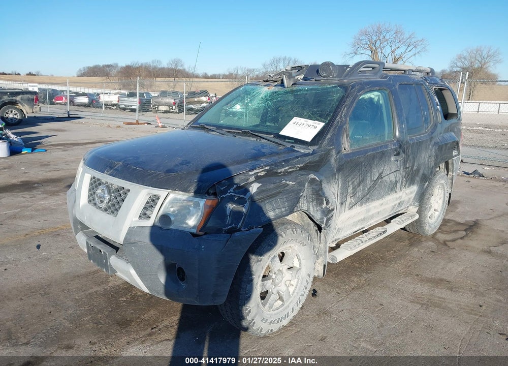 2011 NISSAN XTERRA PRO - 4X VIN: 5N1AN0NW9BC504496