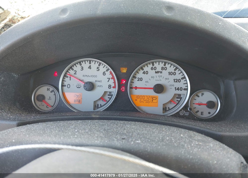 2011 NISSAN XTERRA PRO - 4X VIN: 5N1AN0NW9BC504496