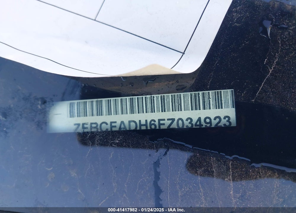 2015 FIAT 500L VIN: ZFBCFADH6FZ034923