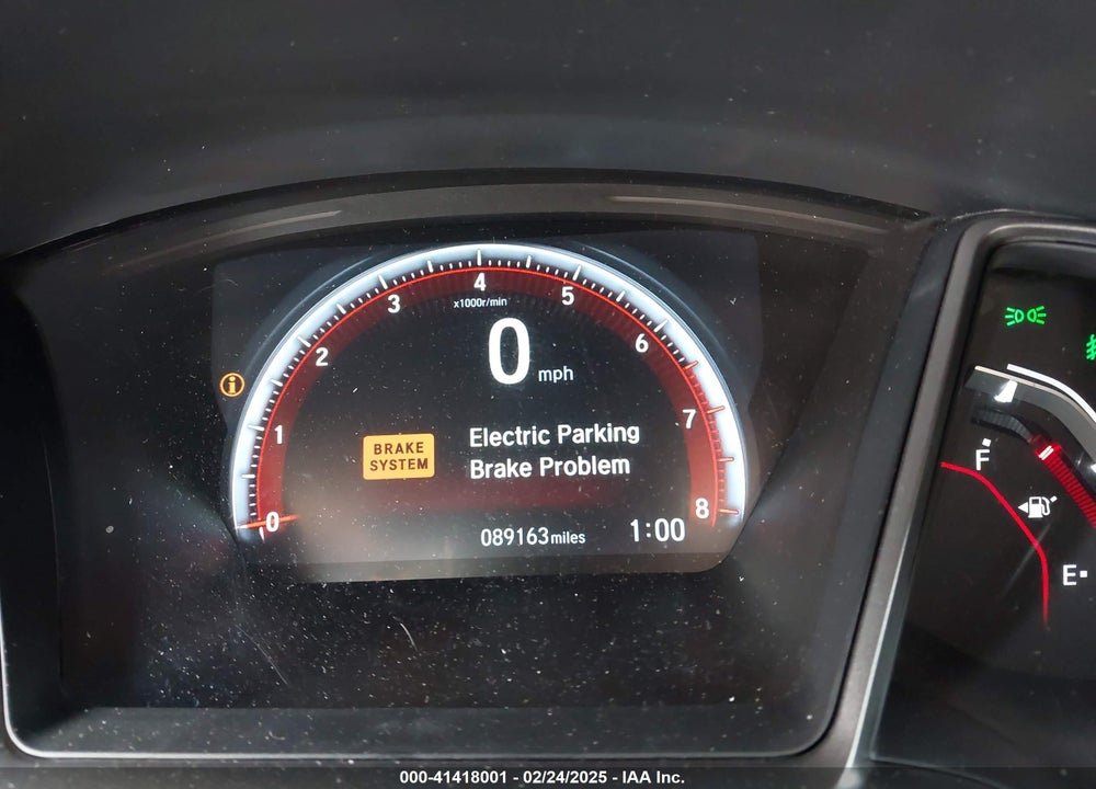 2019 HONDA CIVIC VIN: 2HGFC1E50KH705263